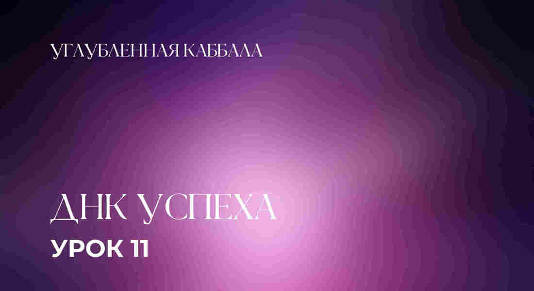 11 урок. ДНК успеха